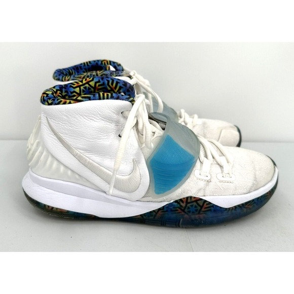 Nike Other - NIKE KYRIE‎ 6 WHITE SAPPHIRE LASER CRIMSON Youth Boy Size 6 Kyrie Irving